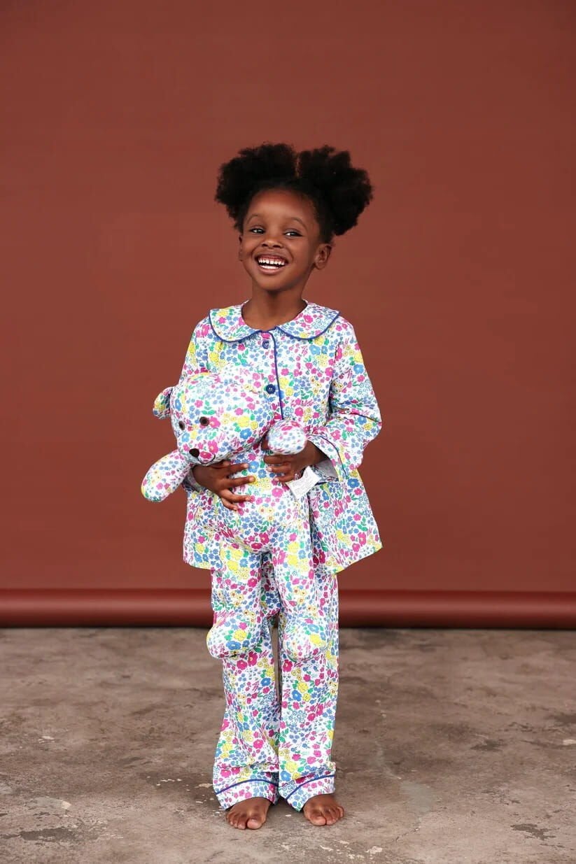 Luna Mia Bloom Uyku Arkadaşlı Pijama Seti