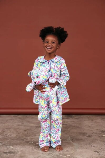 Luna Mia Bloom Uyku Arkadaşlı Pijama Seti