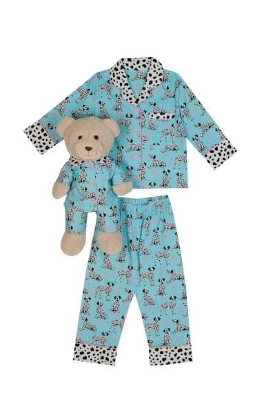 Luna Mia Dalmatian Uyku Arkadaşlı Pijama Seti