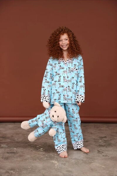 Luna Mia Dalmatian Uyku Arkadaşlı Pijama Seti