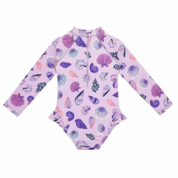 Sand Mother Coastal Gem Long Sleeve Swimsuit