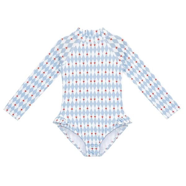 Sand Mother Diamonds Long Sleeve Swimsuit