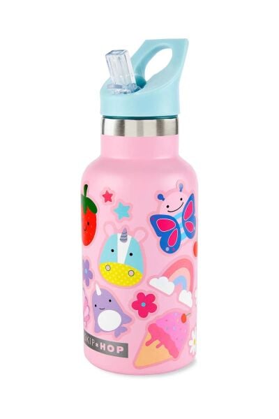 SKIP HOP Spark Style Paslanmaz Çelik Suluk Pembe