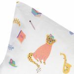 Jera Mini Çocuk Yorgan Kılıfı ve Yastık Kılıfı Leopard The Writer