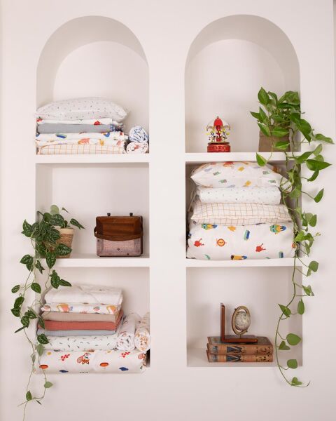 Jera Mini Çocuk Yorgan Kılıfı ve Yastık Kılıfı Leopard The Writer & Rain Drops