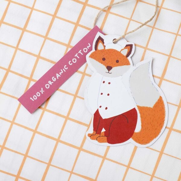 Jera Mini Çocuk Yorgan Kılıfı ve Yastık Kılıfı Fox The Gourmet & Plaid