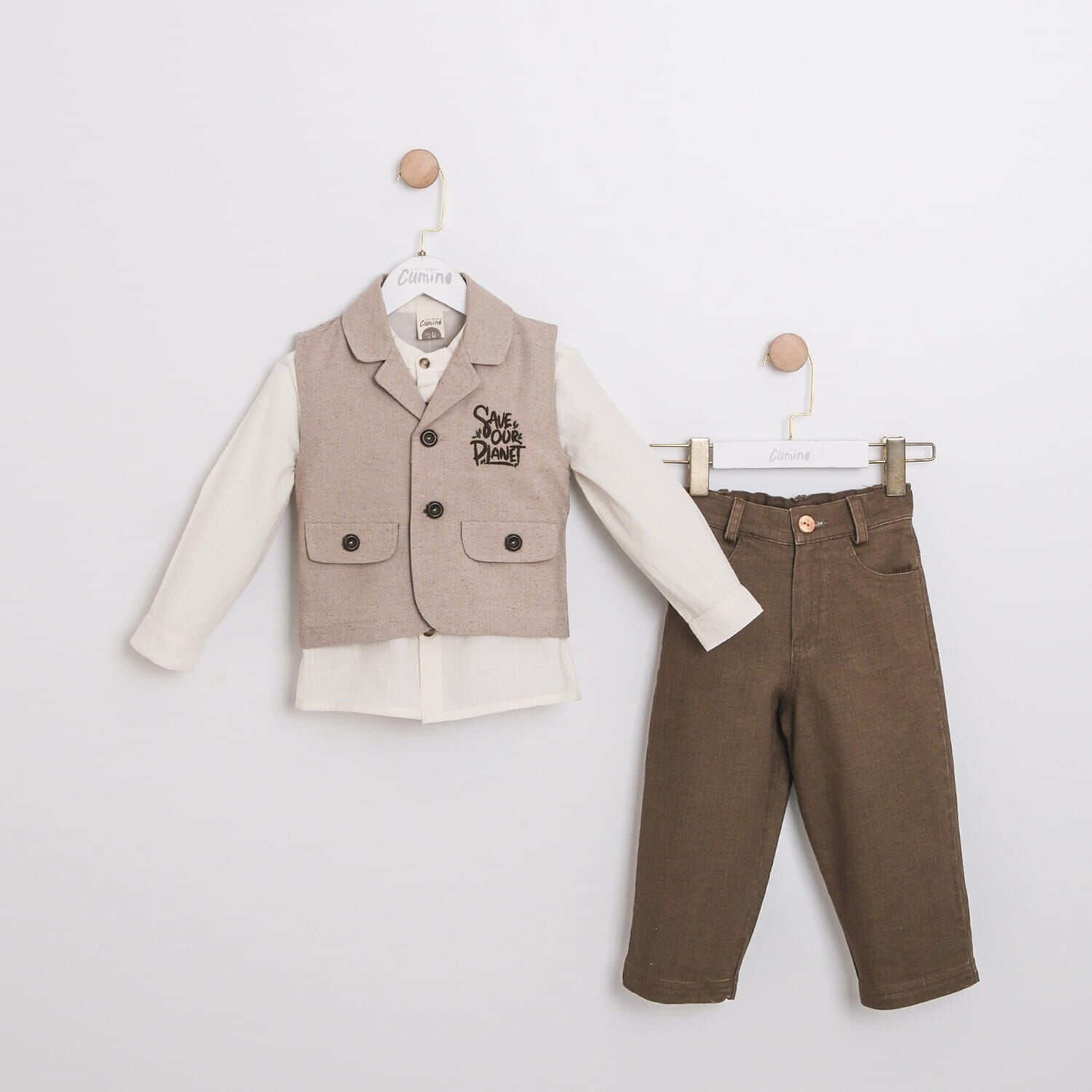 CUMİNO KIDS Antonıo 3'lü Erkek Takım