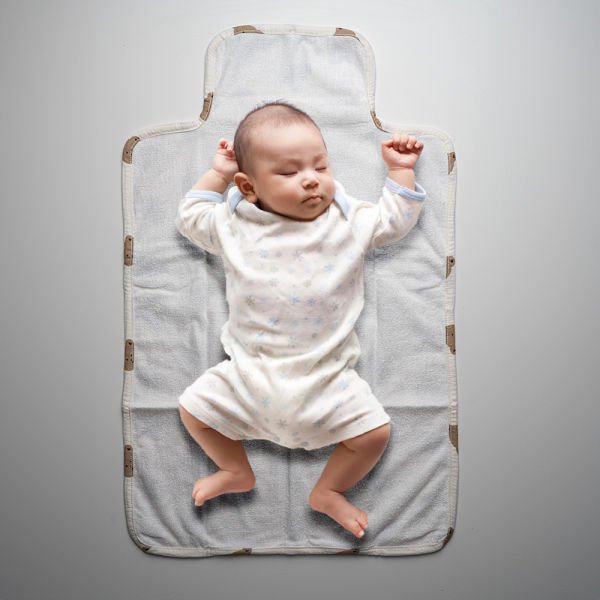 Pamuklu Müslin Kumaş Alt Değiştirme Matı Ayıcıklı