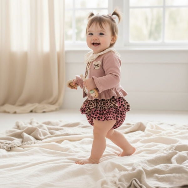 CUMİNO KIDS Rose Sauvage 3'lü Kız Takım