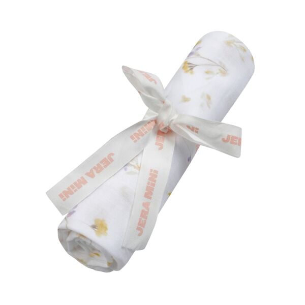 Jera Mini Muslin Kare Kundak Yellow Fields