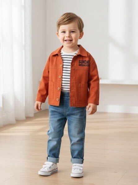 CUMİNO KIDS 3'lü Erkek Takım