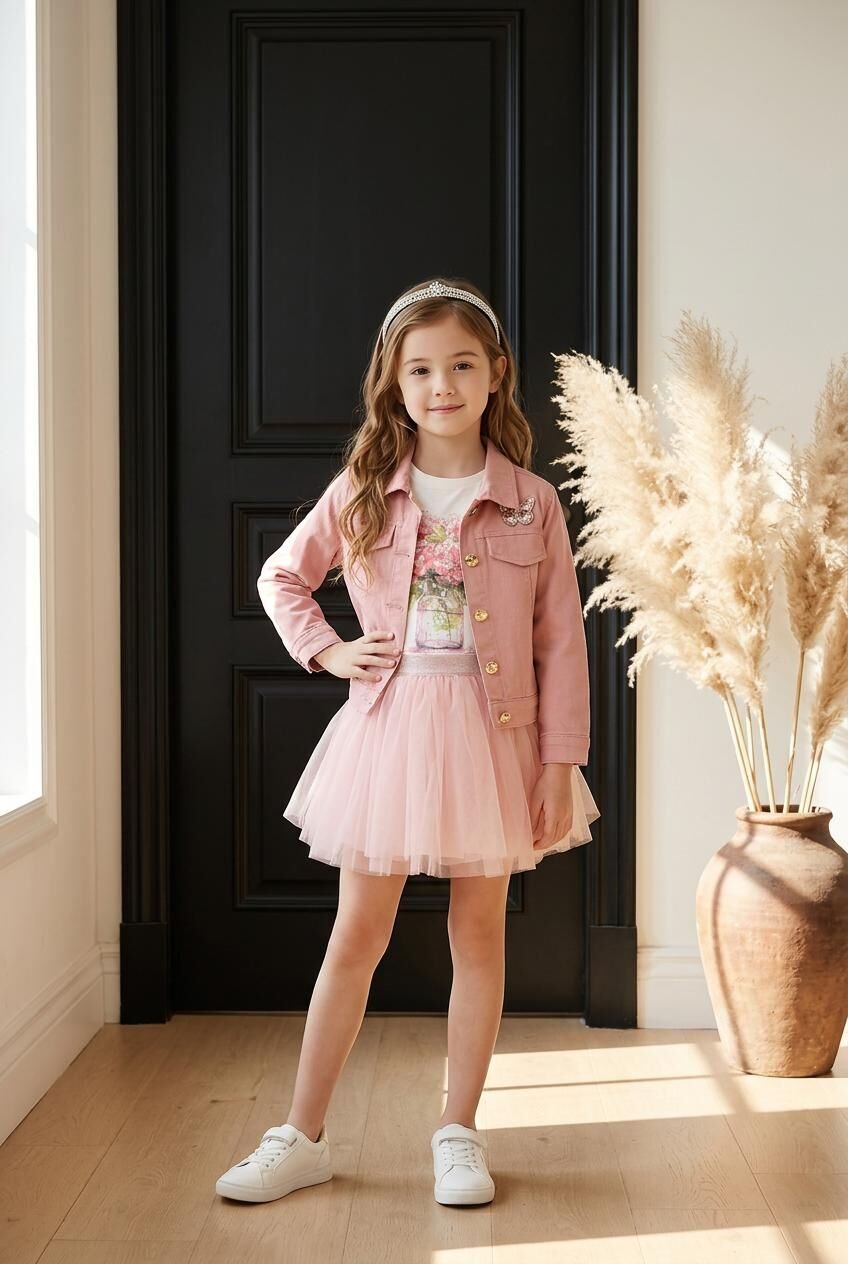 CUMİNO KIDS 3'lü Kız Takım