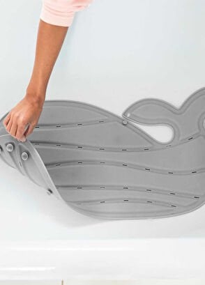 SKIP HOP Moby Gri Kaydırmaz Banyo Paspası