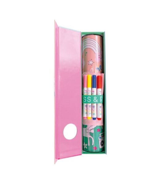 FLOSS&ROCK Boyanabilir Oyun ve Aktivite Matı / Rainbow Fairy Çok Renkli