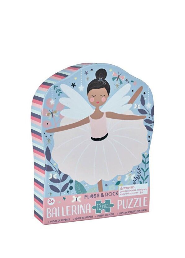 FLOSS&ROCK 12 Parça Şekilli Yap-Boz Balerin