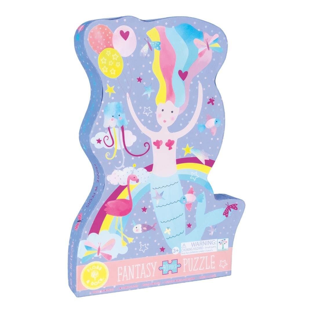 FLOSS&ROCK 40 Parça “Denizkızı” Şekilli Yap-Boz / Fantasy