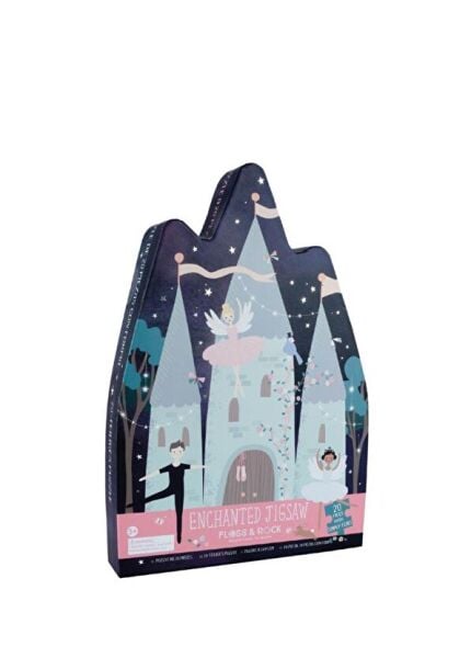 FLOSS&ROCK Enchanted 20 Parça Şato Şekilli Yapboz