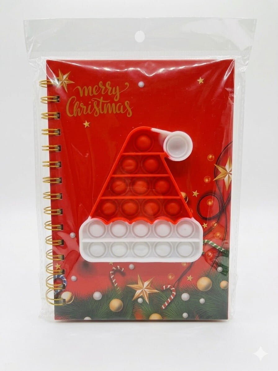 Taros Noel Baba Şapkası Fidget Defteri