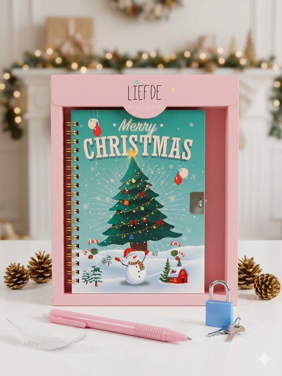 Taros Yılbaşı Temalı Kilitli Günlük ve Kalem Seti