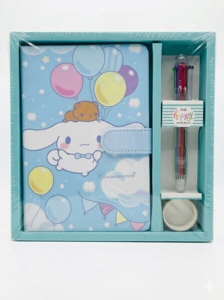 Taros Cinnamoroll ''Happy'' Mıknatıslı Defter Seti
