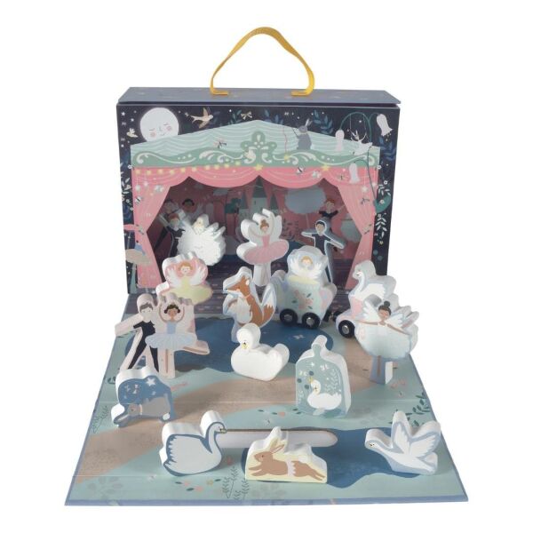 FLOSS&ROCK Ahşap Figürlü Oyun Kutuları / Enchanted