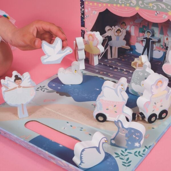 FLOSS&ROCK Ahşap Figürlü Oyun Kutuları / Enchanted