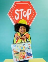 FLOSS&ROCK Ahşap Figürlü Oyun Kutuları / Construction