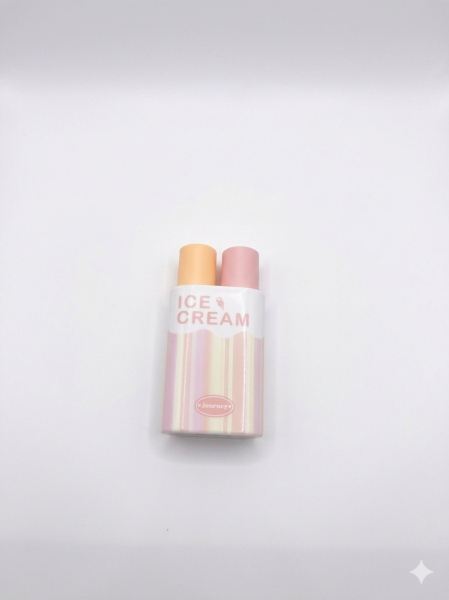 Taros Ice Cream Hıghlıther Kalem Turuncu Pembe