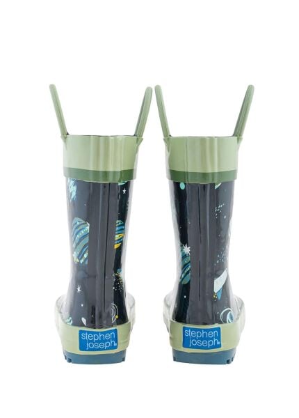 Stephen Joseph Uzay Desenli Erkek Çocuk Yağmur Çizmesi