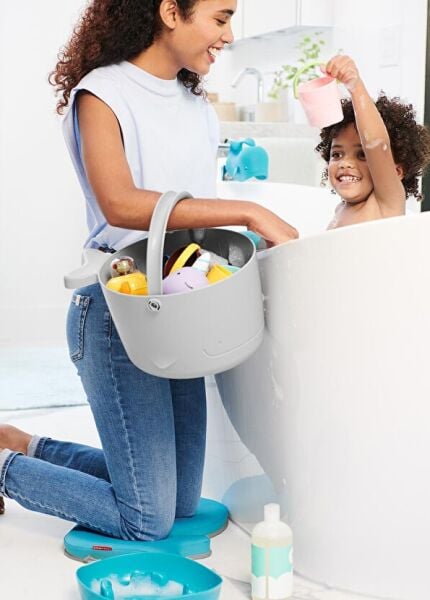 SKIP HOP Moby Unisex Çocuk Banyo Oyuncak Kovası