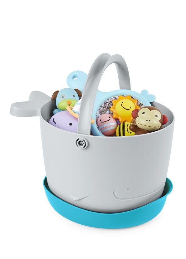 SKIP HOP Moby Unisex Çocuk Banyo Oyuncak Kovası