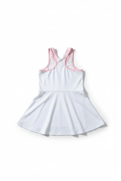 Miela Kids Tennis Club Kız Çocuk Tenis Elbisesi - Beyaz