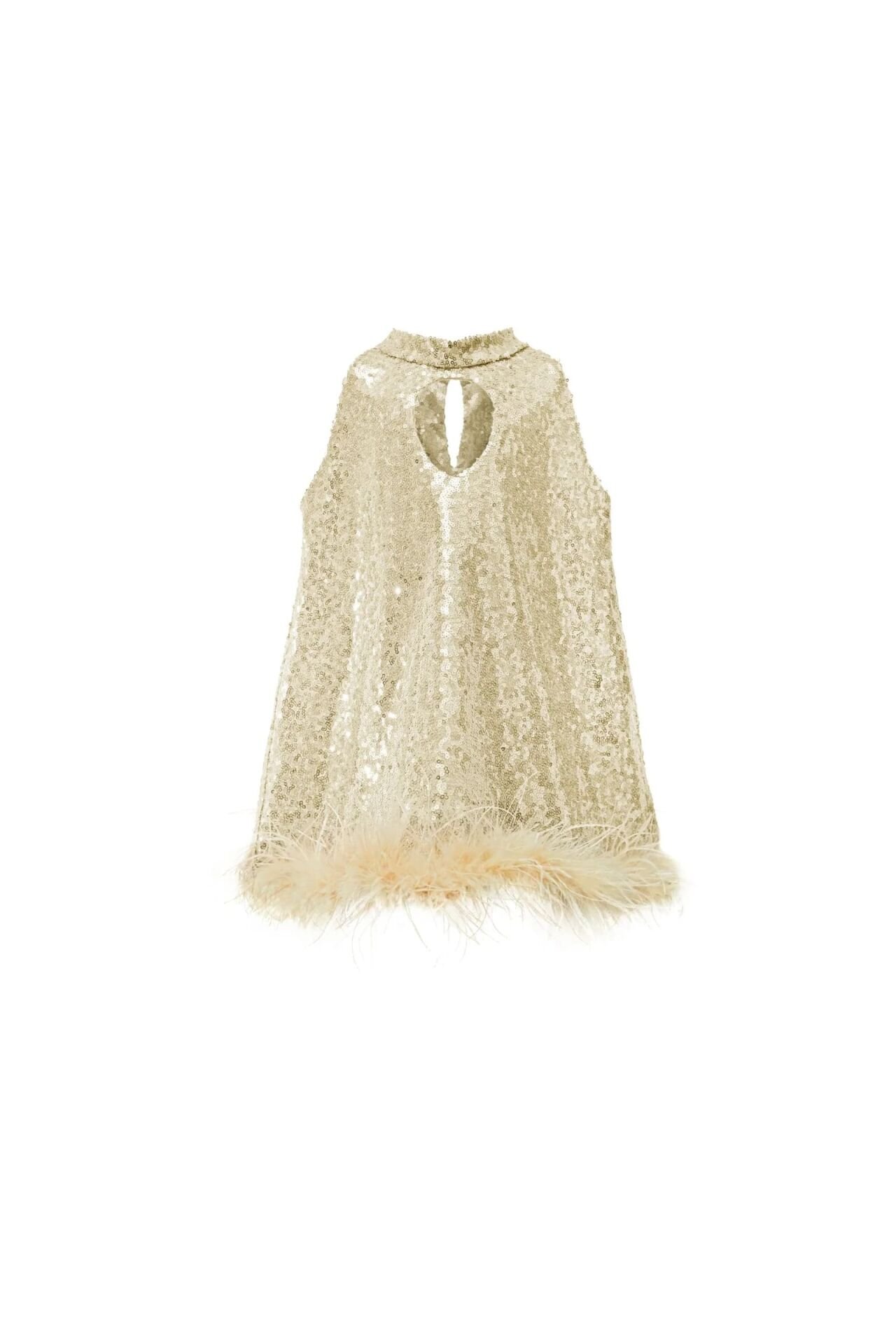 MON ICONE Shining Star Gold Elbise