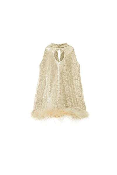 MON ICONE Shining Star Gold Elbise