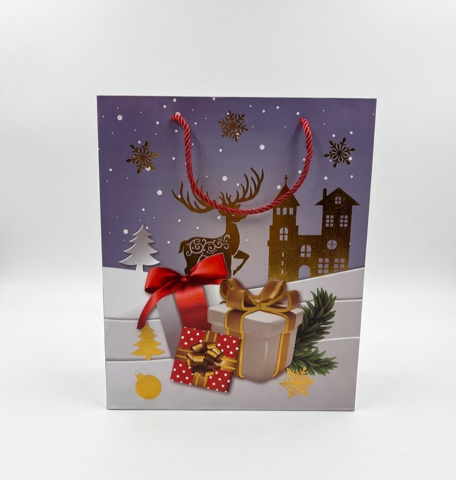 Taros ''Magic of Gifts'' Serisi - Kırmızı Saplı Özel Tasarım Hediye Çantası