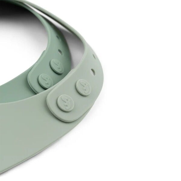 Done by Deer Silikon Mama Önlüğü Set (2 Adet) - Yeşil