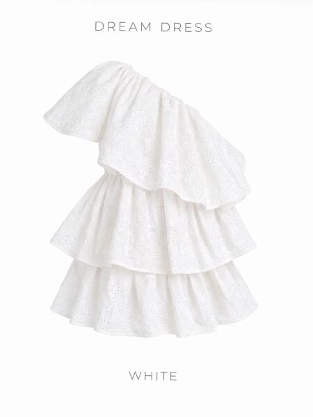 Mon İcone Fisto Dream Dress White