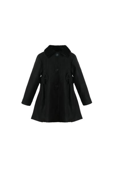 Mon İcone Black Mon Coat Kaban