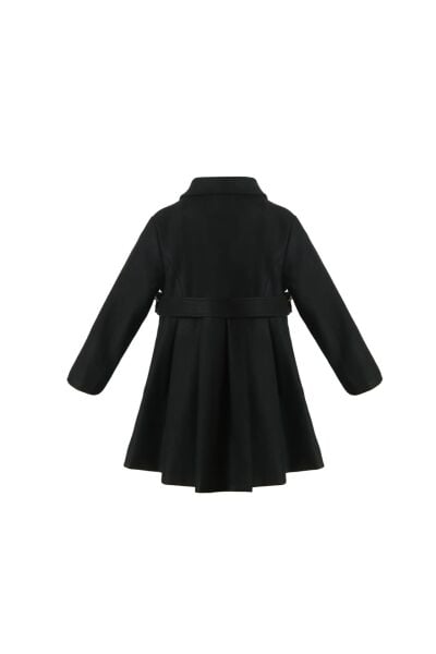 MON ICONE Black Mon Coat Kaban