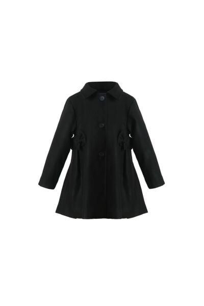 MON ICONE Black Mon Coat Kaban