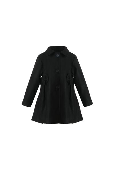 MON ICONE Black Mon Coat Kaban