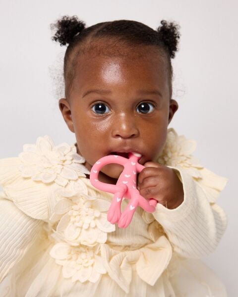 Matchstick Monkey Silikon Diş Kaşıyıcı Heart