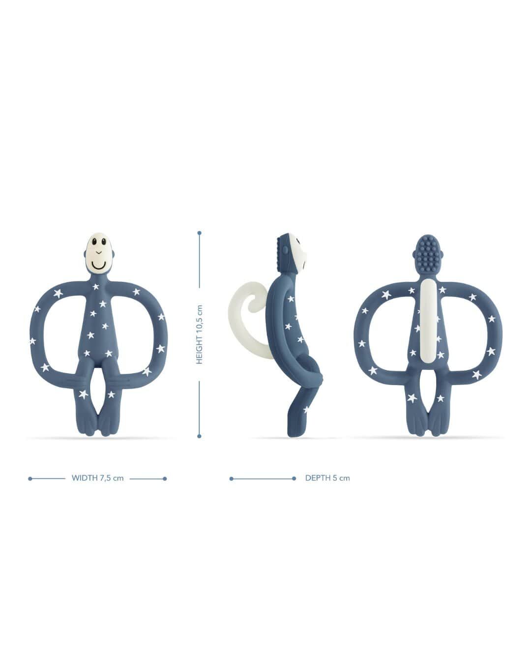 Matchstick Monkey Silikon Diş Kaşıyıcı Star