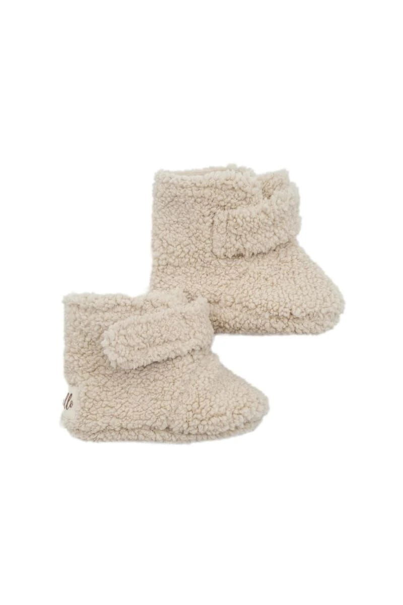 Miela Kids Peluş Patik Bej