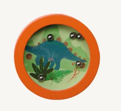 FLOSS&ROCK Bilyeli Ahşap Oyuncak / Dino