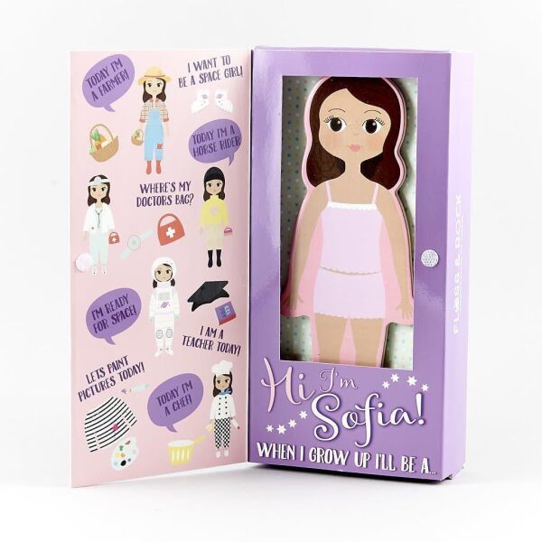 FLOSS&ROCK Mıknatıslı Giydirme Setleri / Sophia