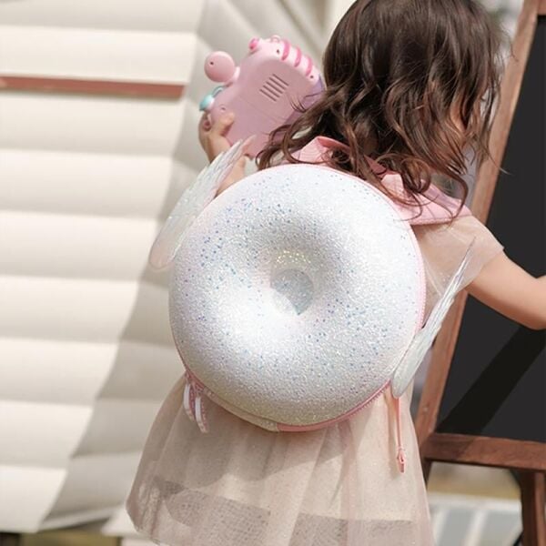 ZOYZOII Donut Serisi Sırt Çantası/ Shiny Angel