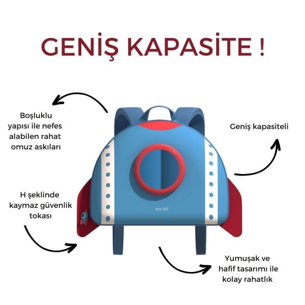 ZOYZOII Dream Serisi Sırt Çantası / Space