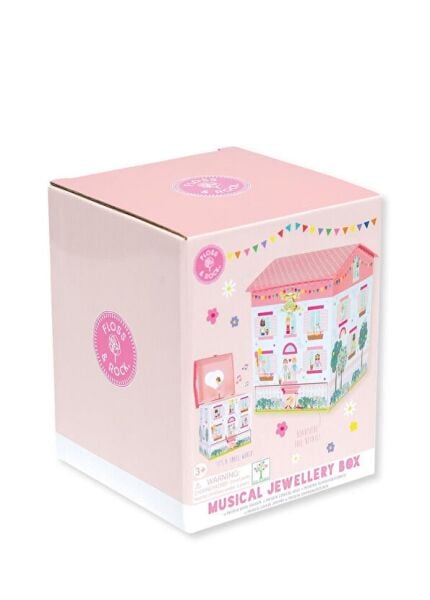Floss Rock Müzikli Mücevher Kutusu - Doll House