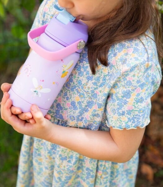SipnJoy FlipSip Çocuk Su Termosu (360 ml) // Fairy Sparkle